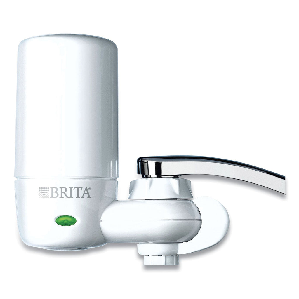 Brita On Tap Faucet Water Filter System, White