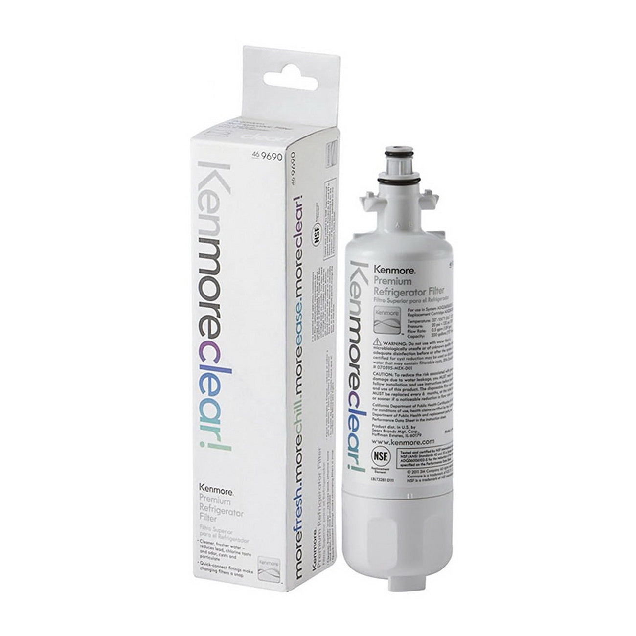 Kenmore 9690 Refrigerator Water Filter | Compatible for kenmore 46-9690,469690